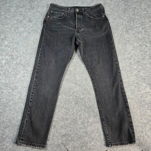 Levi's Womens Black 501 Skinny Denim Jeans W30 L28